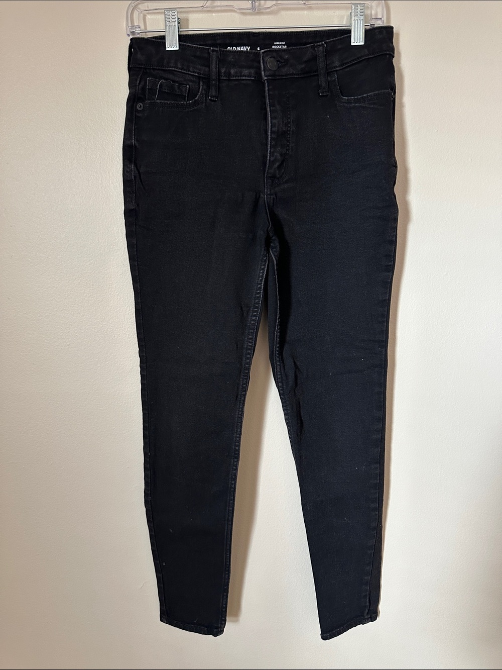 Old Navy High-Rose rockstar super skinny jeans